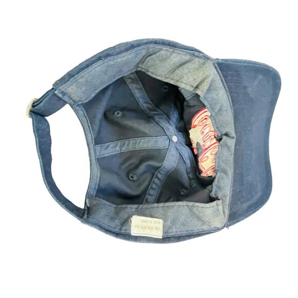 Coca Cola Brand USA Hat Navy Blue Baseball Cap OS - Picture 9 of 11